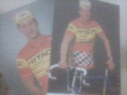CYCLISME  - WIELRENNEN- CICLISMO : 2 CARTES RUDY MATTHIJS - Cycling