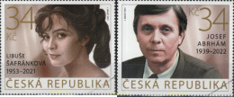 710509 MNH CHEQUIA 2023 ACTORES CELEBRES - Unused Stamps