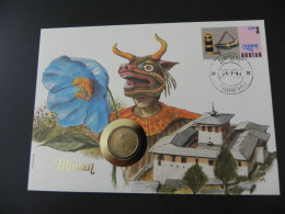 Bhutan 20 Chertum 1974 FAO - Numis Letter 1986 - Bhoutan