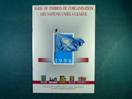 Collection ONU Genève, 1996, Sur Dossier, Avec Timbres, Neufs **  - ONU