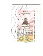 Lot De 24 Timbres Autocollants Sur Fragments Phare Tatous Botticelli (Vénus) Cerises Zimbabwe - Used Stamps