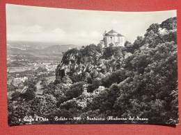 Cartolina - Lago D'Orta - Boleto - Santuario Madonna Del Sasso - 1964 - Verbania