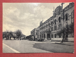 Cartolina - Trapani - Piazza Vittorio Veneto - Palazzo Delle Poste - 1955 - Trapani