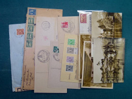Lot D'histoire Postale, Enveloppe Circulée, Graf Zeppelin LZ127 1928 Lakehurst  - Verzamelingen (in Albums)