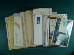 Collection Monde Enveloppes, Cartes Postales Et Entire Postaux Période Classique - Collezioni (in Album)
