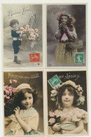 Lot De 10 Cartes Fantaisie Enfants - Portraits - Photographe SAZERAC - 5 - 99 Postales