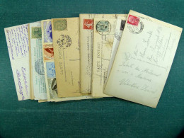 Lot De Cartes Postales Voyagé, Fin 800, Début 900 - 5 - 99 Postales