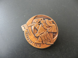 Old Badge Schweiz Suisse Svizzera Switzerland - Fasnacht Basel 1970 - Sin Clasificación