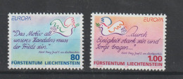 Liechtenstein 1995 Europa Cept - Peace And Freedom ** MNH - Unused Stamps