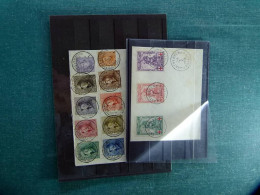 Lot Histoire Postale Belgique, Composé De 2 Enveloppe Une Voyagé, Une Non Voyagé - Colecciones
