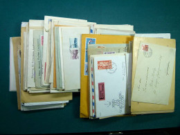 Collection Liechtenstein Boite Environ 150 Enveloppes Cartes FDC Annes 30/40  CV - Sammlungen