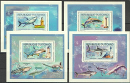 Tchad 2012, Sharks And Lighthouses, 4BF - Ciad (1960-...)