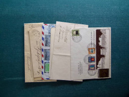 Europe-Monde Collection D'histoire Postale Enveloppes, Lettres, Cartes Voyagés - Verzamelingen (in Albums)