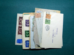 Lot De 24 Enveloppes Entire Postaux Et Cartes Anglais Jusqu'à Les Années 30/40 - Collections