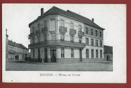 925 - BELGIQUE - KNOCKE - Hôtel Du Cygne  - DOS NON DIVISE - Knokke