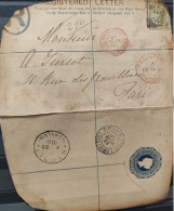 Cover England To France Ref9 - Lettres & Documents