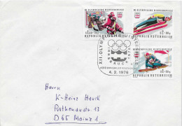 Postzegels > Europa > Oostenrijk > 1945-.... 2de Republiek > 1971-1980 > Brief Met 1522-1524 (17761) - Briefe U. Dokumente