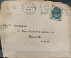 Cover England To France Ref12 - Lettres & Documents