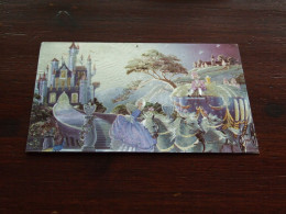 76288-             GLITTER CARD - CINDERELLA  ASSEPOESTER - Fairy Tales, Popular Stories & Legends