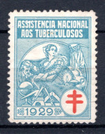 PORTUGAL Fight Against Tuberculosis 1929 (*) - Ongebruikt