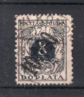 POLEN Yt. T41° Gestempeld Portzegel 1921 - Impuestos