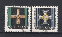 POLEN Yt. 941/942° Gestempeld 1958 - Used Stamps