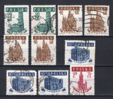POLEN Yt. 923/926° Gestempeld 1958 - Used Stamps