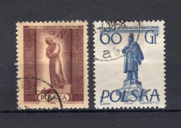 POLEN Yt. 807/808° Gestempeld 1955-1956 - Used Stamps