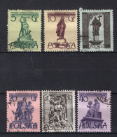 POLEN Yt. 802/806° Gestempeld 1955-1956 - Used Stamps