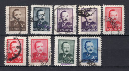 POLEN Yt. 531/536° Gestempeld 1948-1949 - Used Stamps