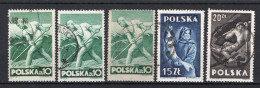 POLEN Yt. 505/507° Gestempeld 1947 - Oblitérés