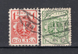 POLEN Yt. 218/219° Gestempeld 1921-1922 - Used Stamps