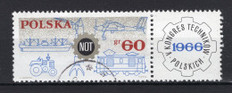 POLEN Yt. 1505° Gestempeld 1966 - Oblitérés