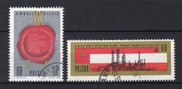 POLEN Yt. 1433/1434° Gestempeld 1965 - Oblitérés