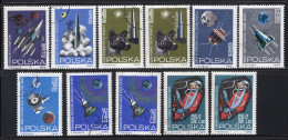 POLEN Yt. 1406/1413° Gestempeld 1965 - Used Stamps
