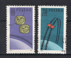 POLEN Yt. 1209/1210° Gestempeld 1962 - Used Stamps
