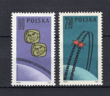 POLEN Yt. 1209/1210 MH 1962 - Nuovi