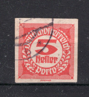 OOSTENRIJK Yt. T93° Gestempeld Portzegels 1919-1921 - Portomarken