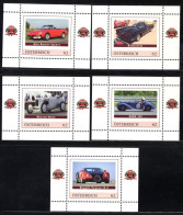 ÖSTERREICH - Legendary Automobiles In Mini Blok MNH -1 - Autos
