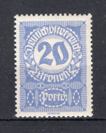 OOSTENRIJK Yt. T92 MH Portzegels 1919-1921 - Strafport