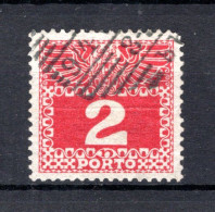 OOSTENRIJK Yt. T35° Gestempeld 1908-1910 - Impuestos