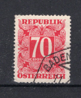 OOSTENRIJK Yt. T239° Gestempeld Portzegels 1950-1957 - Strafport