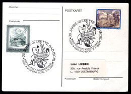 OOSTENRIJK Yt. 1607 Postkaart 1984 - Covers & Documents