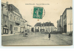 CHAUFFAILLES - Place De L'Hôtel De Ville - Other & Unclassified