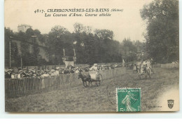 CHARBONNIERES-LES-BAINS - Les Courses D'Anes - Course Attelée - Charbonniere Les Bains
