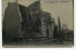 CHALONS - Quai De Marne Après Les Bombardements - Châlons-sur-Marne