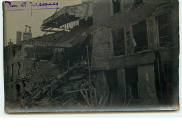 CHALONS - Rue St Jacques  Après Les Bombardements - Châlons-sur-Marne