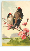 C. Klein - Deux Oiseaux Sur Une Branche Fleurie - Klein, Catharina