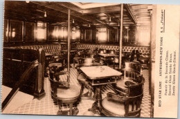 RED STAR LINE : Second Class Smoke Room From Series Interior Photos 2 - Booklet Ss Finland - Paquebots