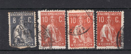 PORTUGAL Yt. 214/215° Gestempeld 1912-1917 - Usati